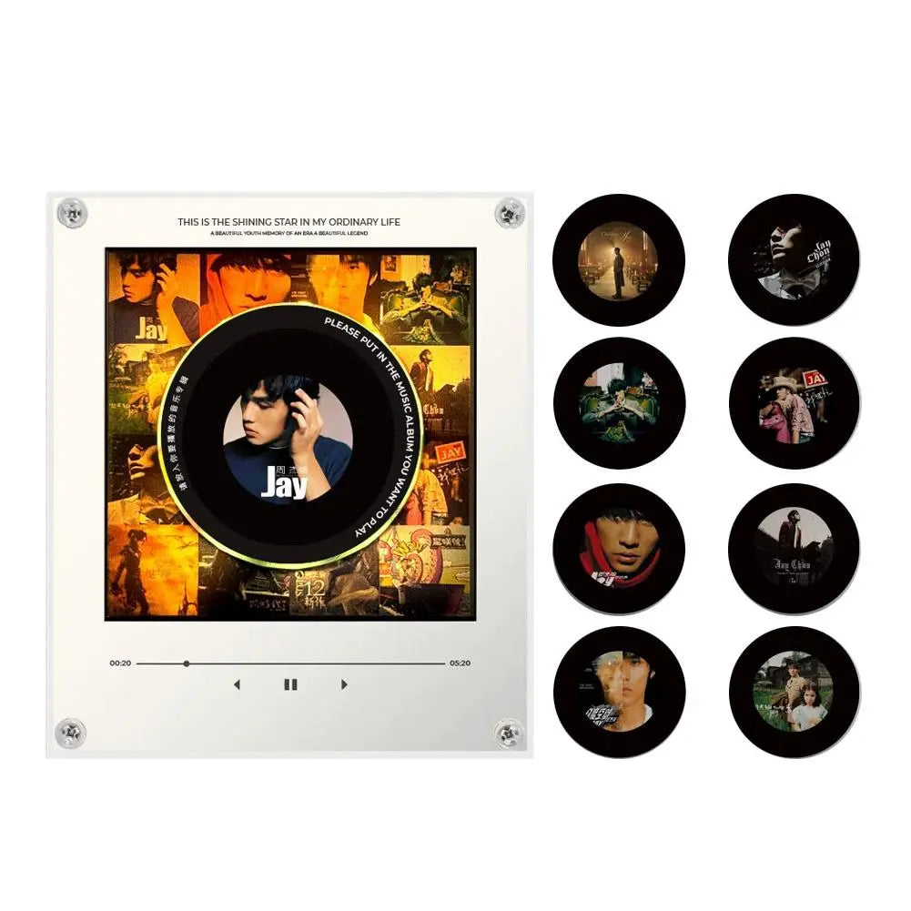 Music Player Fridge Magnet