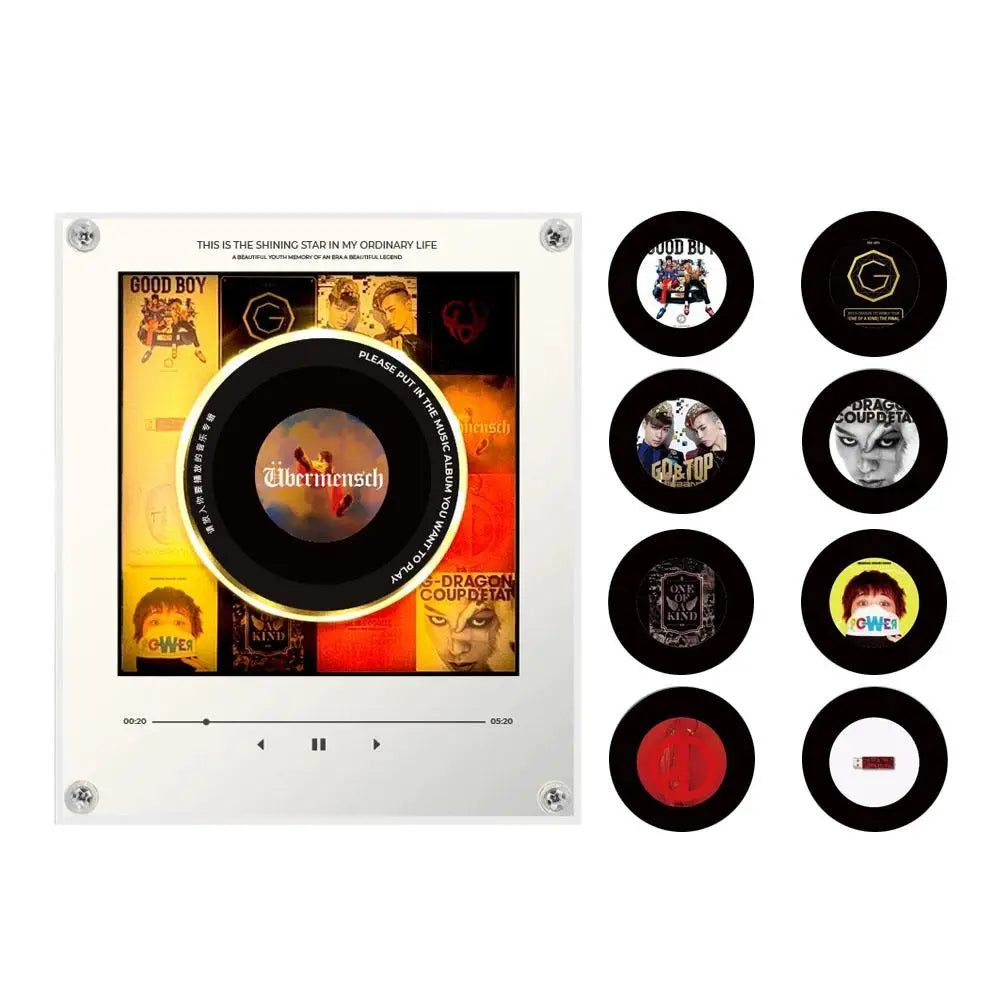 Music Player Fridge Magnet